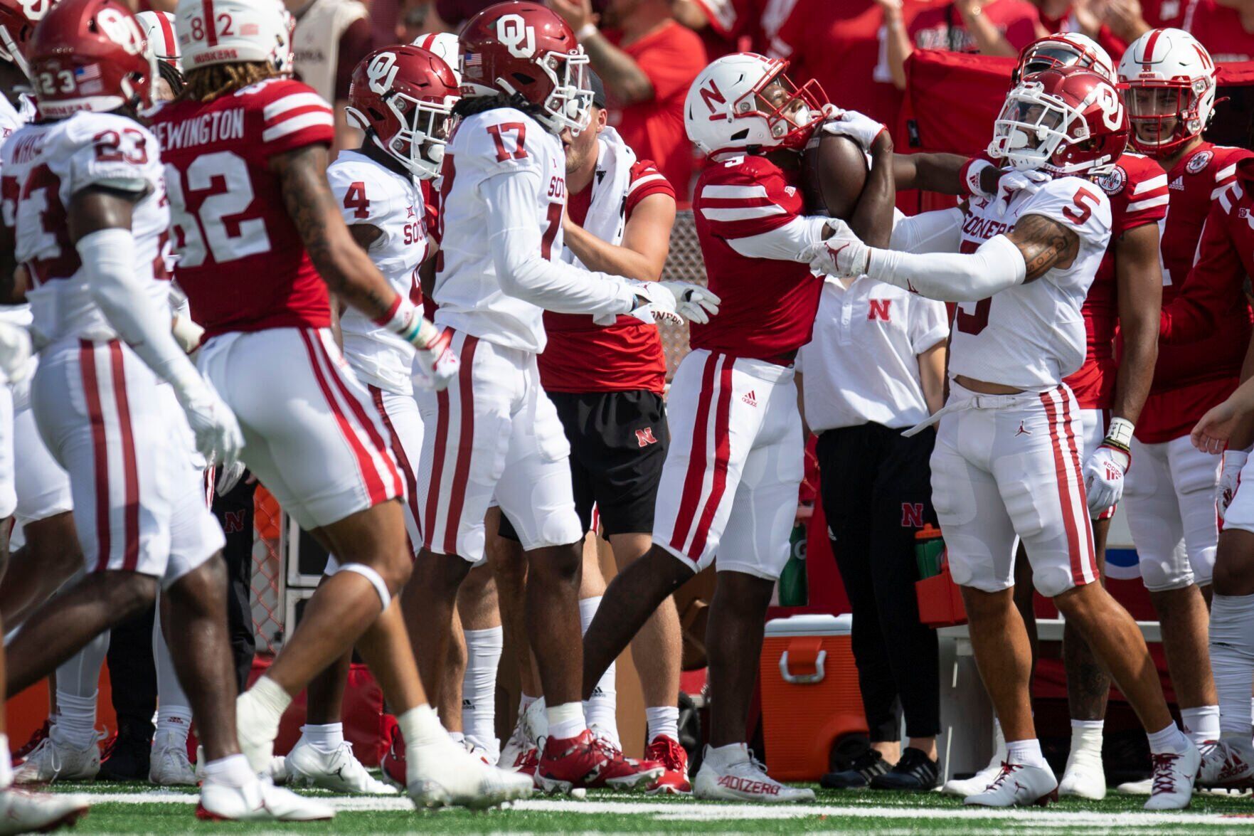 Oklahoma vs. Nebraska, 9.17